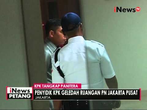 Terkait OTT Panitera, KPK geledah salah satu ruangan di PN Jakpus - iNews Petang 20/04