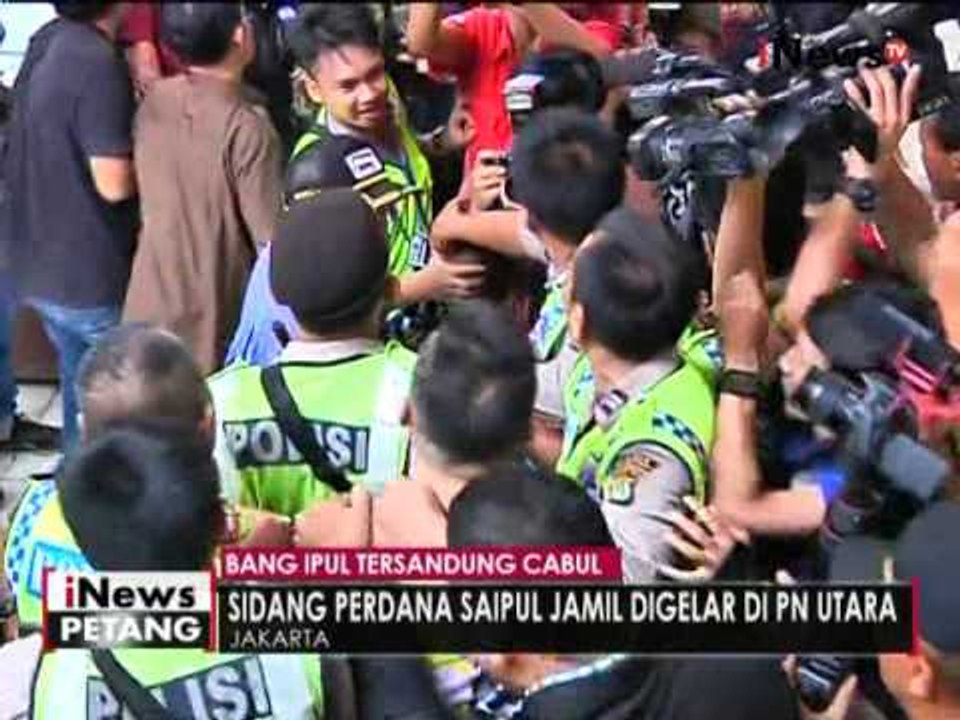 PN Jakut gelar sidang perdana Saipul Jamil, sidang berlangsung tertutup - iNews Petang 21/04
