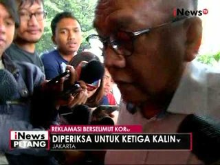 Reklamasi teluk Jakarta, KPK kembali lakukan periksa M. Taufiq sebagai saksi - iNews Petang 21/04