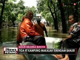 Basarnas kerahkan 2 perahu karet untuk evakuasi warga kampung Makassar - iNews Petang 21/04