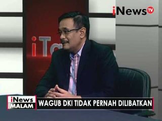 Wagub DKI Djarot akui dirinya tidak pernah dilibatkan dalam pengambilan keputusan - iNews Pagi 20/04