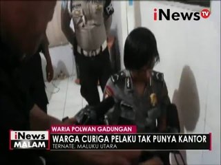 Waria ngaku sebagai Polwan ditangkep polisi ternate - iNews Pagi 20/04