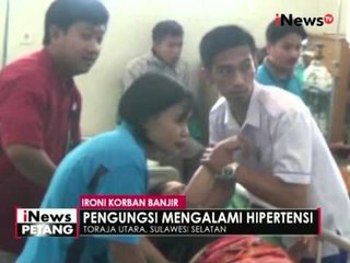 Tenaga medis kurang saat banjir, pengungsi di Toraja Utara alami Hipertensi - iNews Petang 22/04