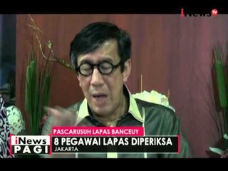 Pasca kerusuhan di Lapas Banceuy, kerugian mencapai 6 miliar - iNews Pagi 25/04