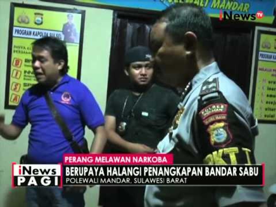 Lindungi bandar narkoba, kepala dusun di Polewali Mandar, Sulbar diamankan polisi - iNews Pagi 25/04