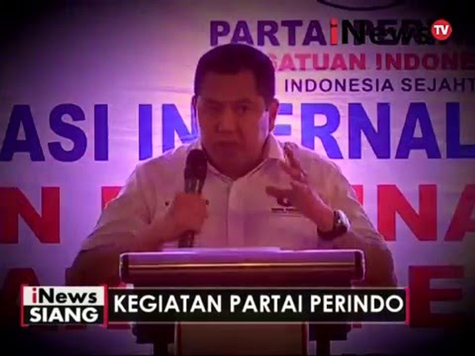 Hary Tanoe Lantik 231 DPC Perindo Sumsel - iNews Siang 20/04