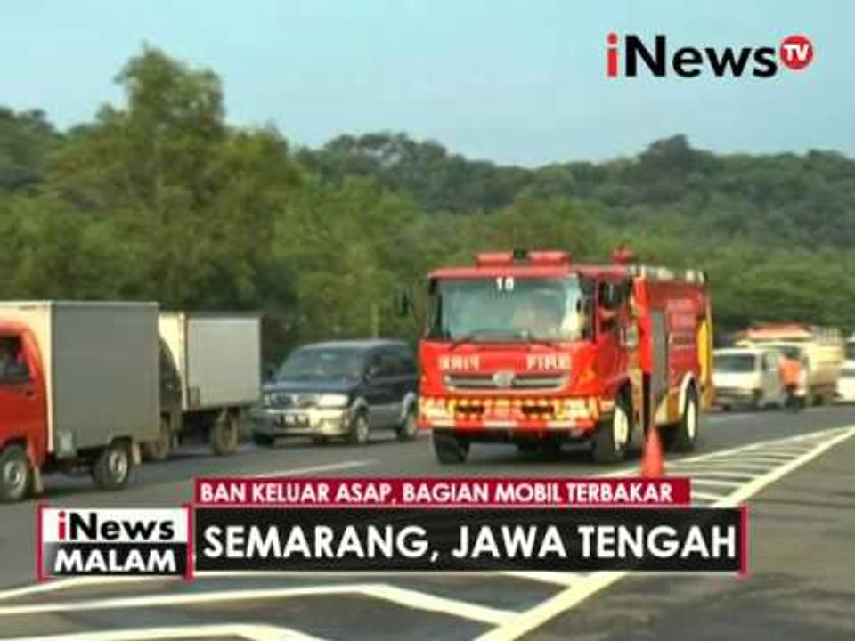 Video truk pengangkut solar milik pertamina terbakar di ruas tol - iNews Malam 25/04