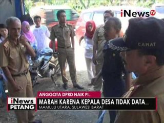 Anggota DPRD naik pitam karena kepala desa tidak ada di posko pengungsia - iNews Petang 26/04
