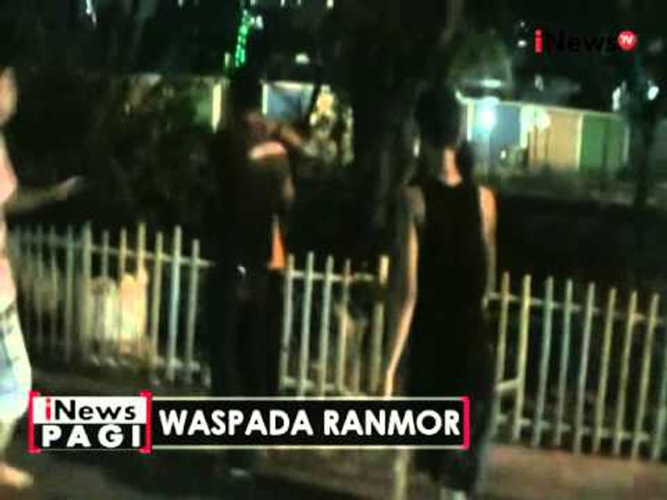 Tertangkap tangan tengah beraksi, seorang curanmor babak belur diamuk massa - iNews Pagi 26/04