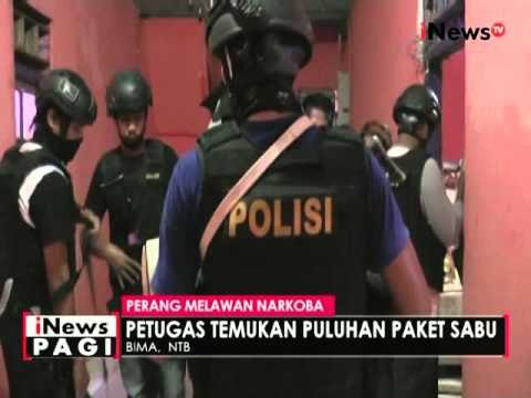 Aparat Reskim Bima, NTB ringkus 2 bandar dan 3 kurir narkoba - iNews Pagi 27/04