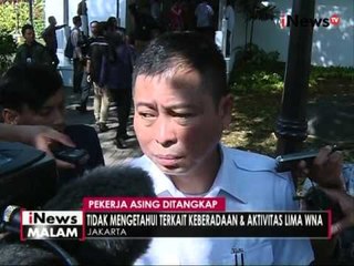 Menteri Perhubungan serahkan kasus tertangkapnya 5 WNA kepada pihak berwajib - iNews Malam 27/04