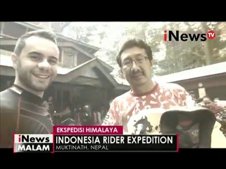 INILAH tim sepeda motor pertama Indonesia yang lakukan ekspedisi himalaya - iNews Malam 27/04