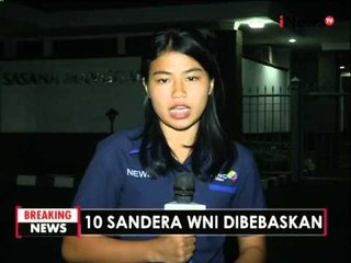 Live report : Pemulangan 10 WNI yang disandera Abu Sayyaf - iNews Breaking News 01/05
