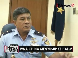 WNA china yang ditangkap di halim miliki dokumen lengkap - iNews Siang 29/04