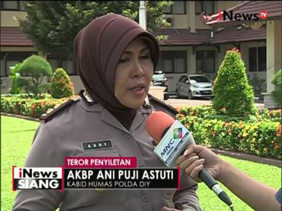 Live report : perkembangan terbaru kasus teror penyayatan di Yogyakarta - iNews Siang 27/04