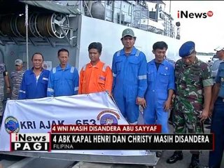 Скачать видео: 4 ABK kapal Hendri dan Christy masih disandera kelompok Abu Sayyaf - iNews Pagi 02/05