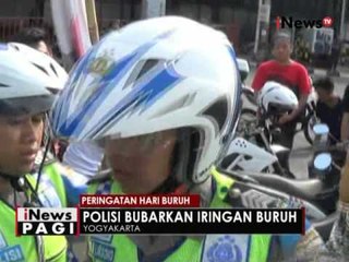 Peringatan Hari Buruh di Yogyakarta juga berlangsung ricuh dengan polisi - iNews Pagi 02/05