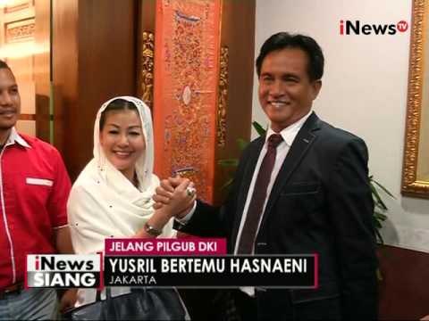 Jelang Pilkada DKI 2017, Yusril-Hasnaeni buka peluang untuk berkoalisi - iNews Siang 29/04