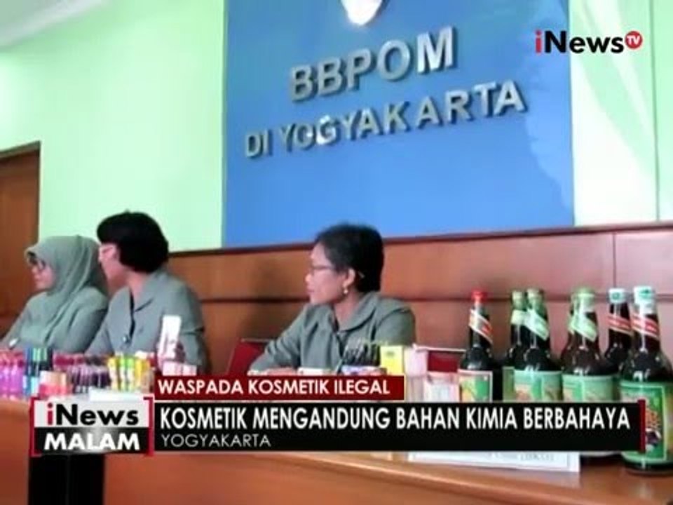Hati-hati !! BPOM Yogyakarta temukan ribuan kosmetik palsu dan ilegal - iNews Malam 02/05