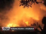 Tabung gas meledak, 3 rumah di Banyumas, Jateng hangus terbakar - iNews Malam 03/05
