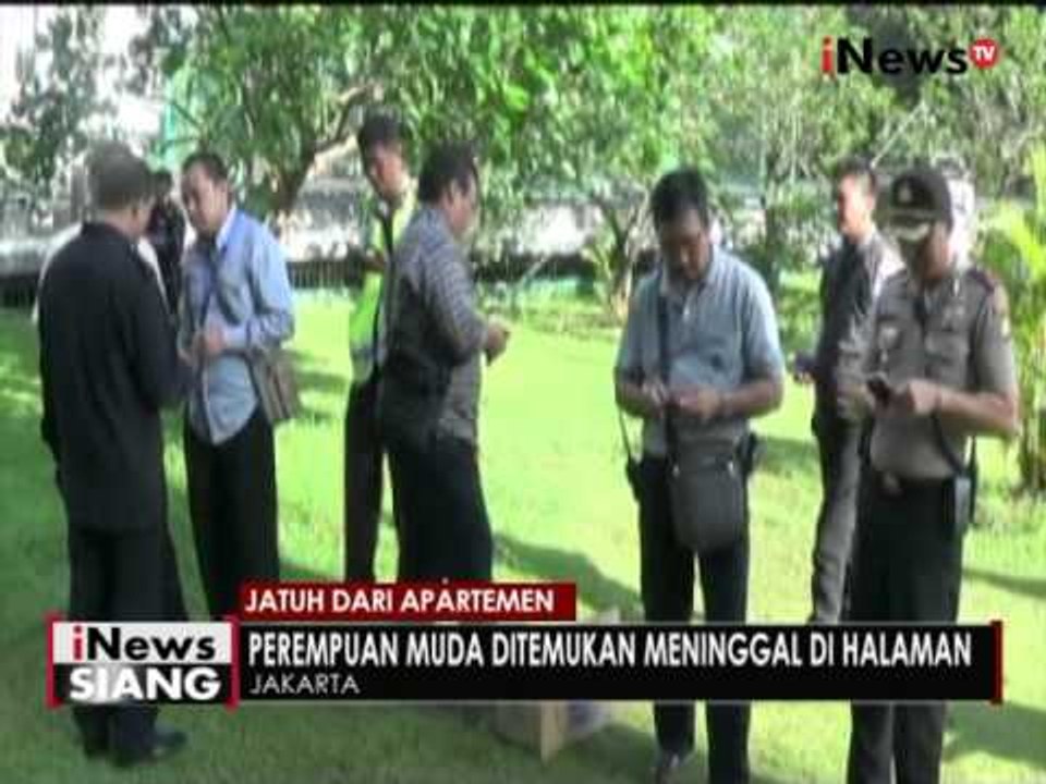 Seorang perempuan muda nekat lompat dari lantai 11 apartemen di Jakarta - iNews Siang 03/05
