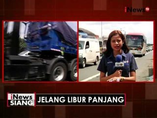 Live report : kondisi terkini lalin di tol Cikampek - iNews Siang 04/05