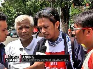 Live report : terkait demo massa aliansi masyarakat Jakarta Utara - iNews Siang 03/05
