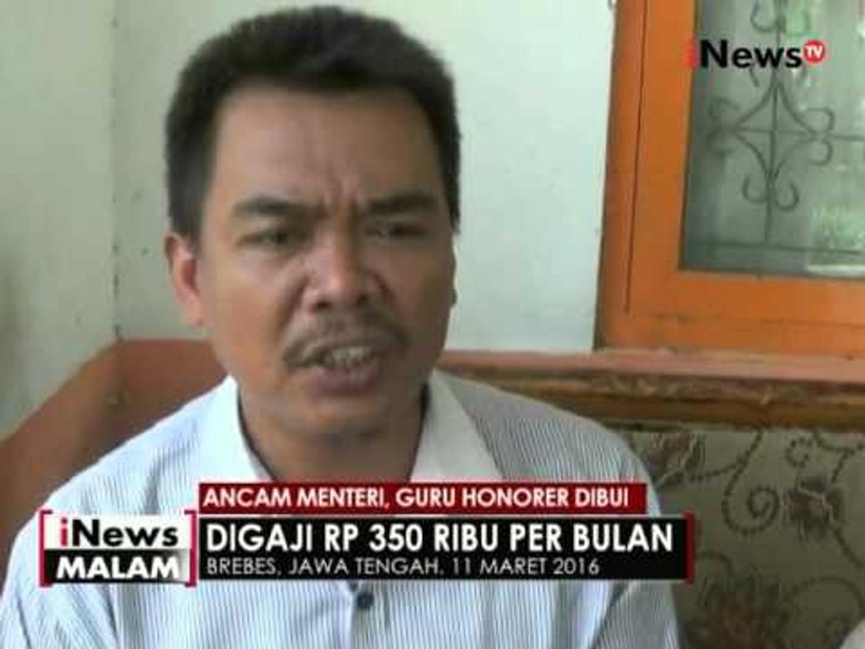 16 tahun tak diangkat, guru honorer di Brebes ancam Menteri Yudi Krisnandi - iNews Malam 02/05