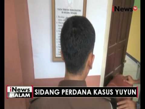 7 pelaku tindak kekerasan seksual terhadap Yuyun jalani sidang perdana - iNews Malam 04/05