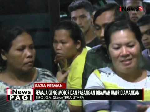 Polresta Kota Sibolga gelar razia preman, belasan remaja geng motor diamankan - iNews Pagi 03/05