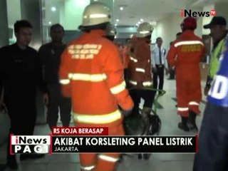 Akibat korsleting hubungan pendek arus listrik, RS Koja berasap - iNews Pagi 04/05