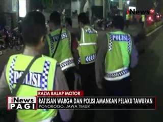 Ratusan warga di Ponorogo, Jatim yang emosi pukul kelompok balap liar - iNews Pagi 05/05