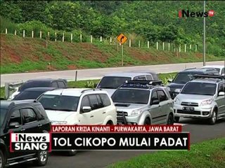Live report : kondisi terkini lalin di tol Cikopo - iNews Siang 05/05