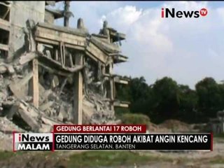 Download Video: Diduga kekuatan konstruksi yang tidak sebanding, Gedung tua di Bintaro roboh - iNews Malam 02/06