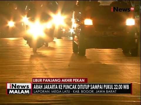 Live report : kondisi lalin di kawasan Puncak, Bogor - iNews Malam 05/05