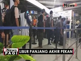 Pelabuhan Merak, Banten dipadati penumpang yang akan menyeberang ke Bakaheuni - iNews Pagi 06/05