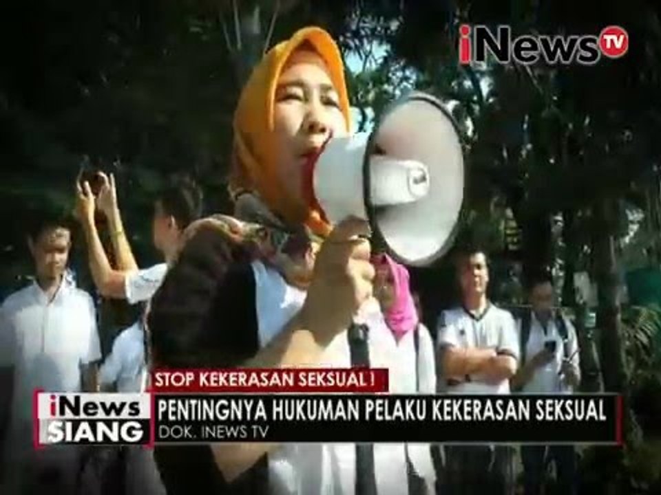 Dukung Hukuman Mati atau Kebiri bagi pelaku kekerasan seksual - iNews Siang 09/05