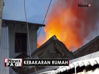 Kebakaran Rumah Didaerah Lenteng Agung Jakarta Selatan - iNews Pagi 10/05