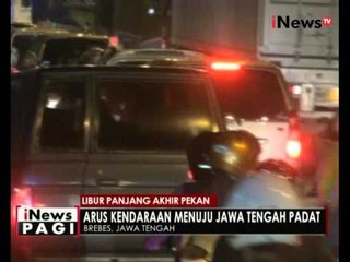 Tải video: Libur panjang, arus kendaraan di Brebes juga padat, polisi buka tol Pejagan - iNews Pagi 06/05