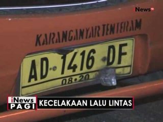 Bus Menabrak Motor - iNews Pagi 11/05