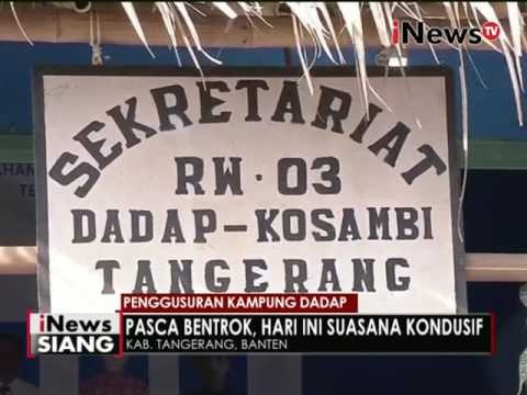 Warga dadap tolak diberikan ganti rugi rumah kontrakan - iNews Siang 11/05