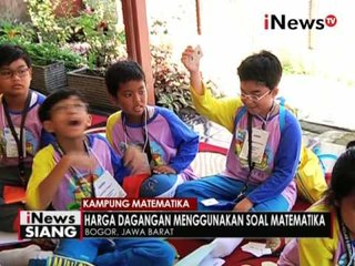 Kampung matematika laladon bogor - iNews Siang 10/05