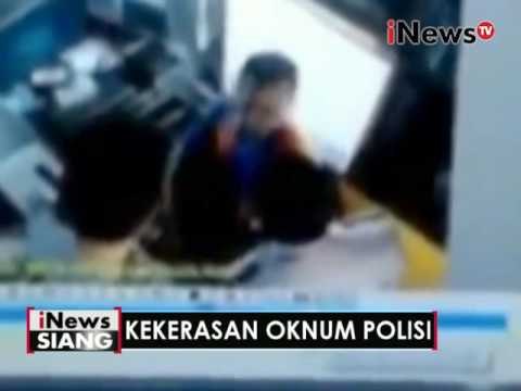 Heboh!! Rekaman CCTV polisi cekik petugas pintu tol - iNews Siang 12/05
