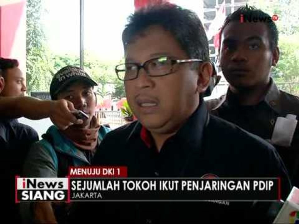 PDI Perjuangan Terus Memilih Bakal Calon, Menuju Dki 1 - iNews Siang 12/05