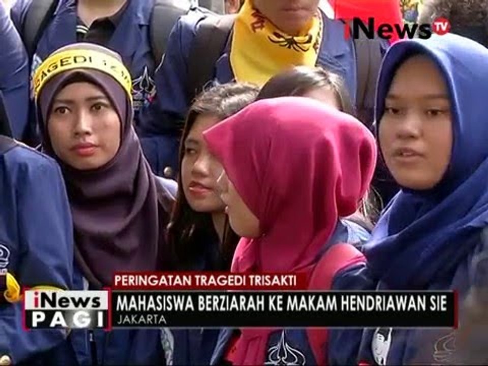 Mahasiswa trisakti peringati tragedi 1998 [Tragedi Trisakti] - iNews Pagi 13/05