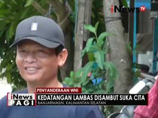 Lambas korban penyanderaan disambut adat Batak setiba dirumah - iNews Pagi 13/05