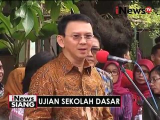 Live Report: pelaksanaan Ujian Sekolah Dasar hari pertama di Santa maria juanda - iNews Siang 16/05