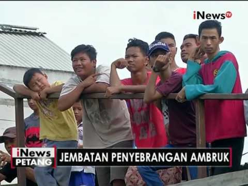 Live Report: Suasana Setelah Ambruknya Jembatan Penyebrangan - iNews Petang 16/05