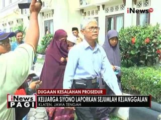 Keluarga Siyono laporkan Densus 88 ke polisi dan KPK - iNews Pagi 16/05