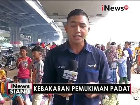 Live Report : tempat pengungsian sementara korban kebakaran di Rawamangun - iNews Siang 17/05